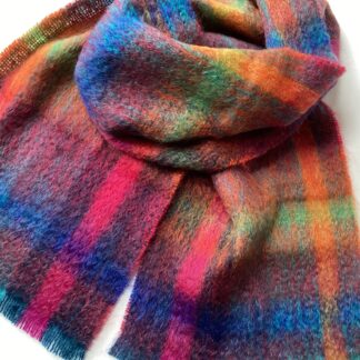 'Mohair Scarf in Maple'