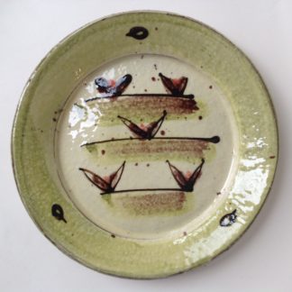 'New Shoots' Earthenware Lunch Plate