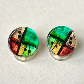 ‘Small Disc Clip Earrings’