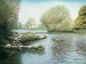 ‘Spring on the River Wye I’