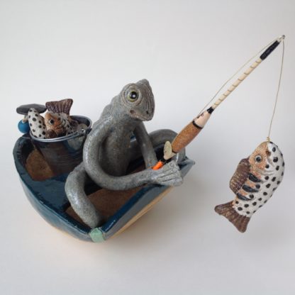 'Frog Fishing Boat'