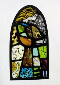 ‘Fragmented Girl with Bird’