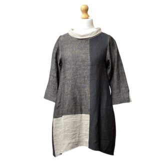 Mondrian Tunic in Irish Linen