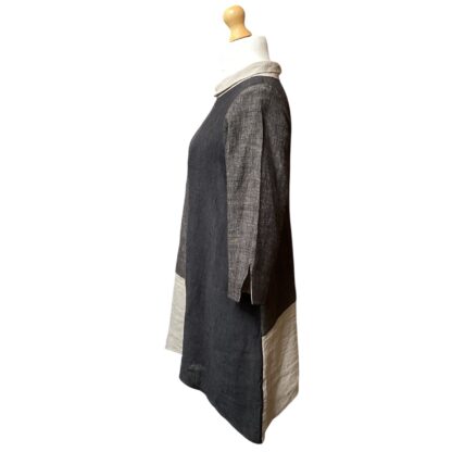 Mondrian Tunic in Irish Linen