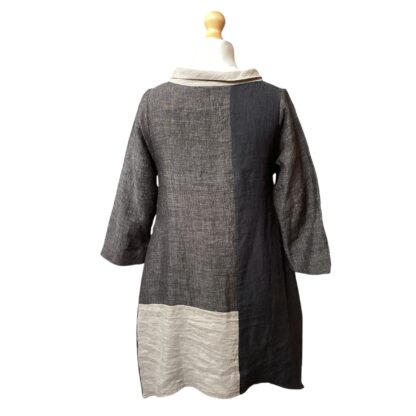 Mondrian Tunic in Irish Linen