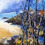 Upper Solva: October Blue - Print