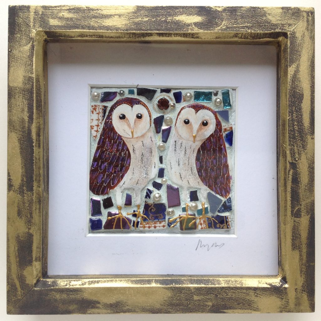 'Barn Owl Pair'