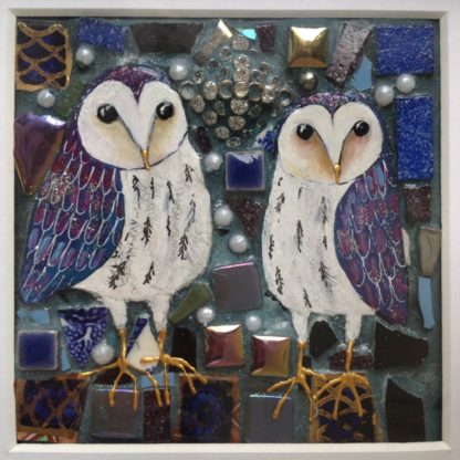 'Pearly Owl Pair'