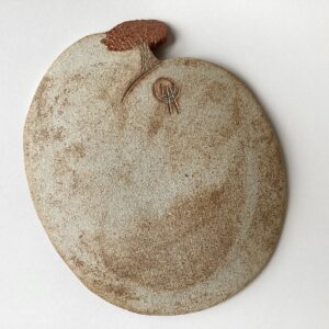 'Running Hare' Autumn Meadow Dish