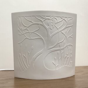 ‘Lover's Tree’ Porcelain Ellipse Light