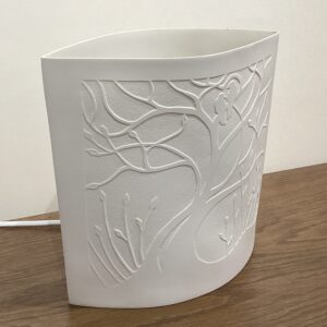‘Lover's Tree’ Porcelain Ellipse Light