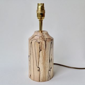 Spalted Beech Lamp