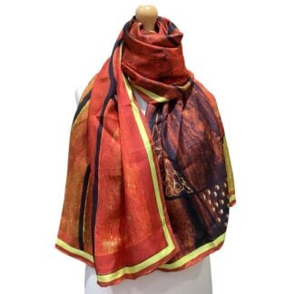 ‘Foundry’ Long Silk Scarf