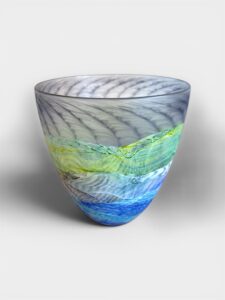 ‘Sea Shore – Grey Skies’ Medium Bowl
