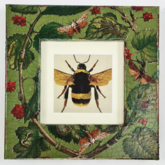 Mulberries and Moths’ Decoupage Frame