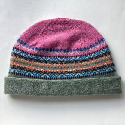 Alloa Beanie in Pink Willow