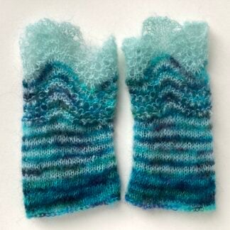 Turquoise Wrist Warmers