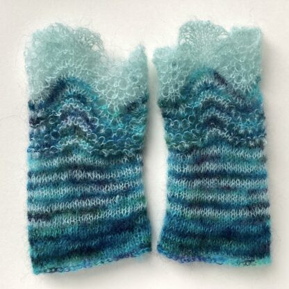 Turquoise Wrist Warmers