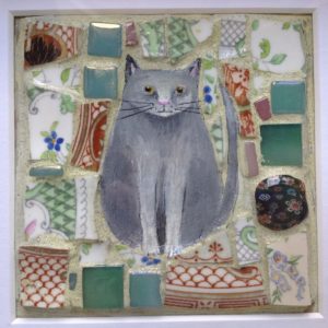 'Whiskers the Cat' Mosaic