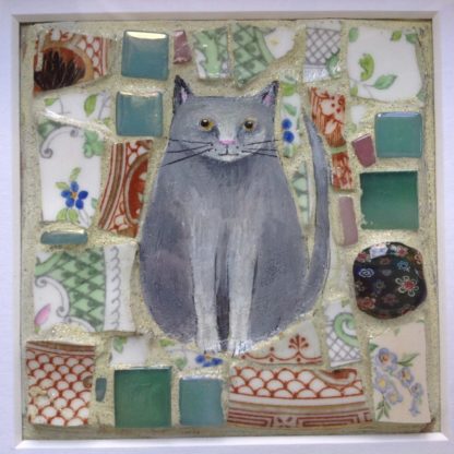 'Whiskers the Cat' Mosaic