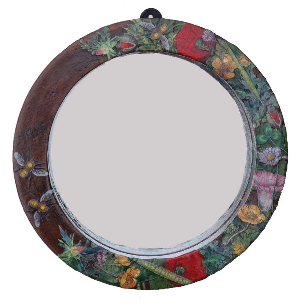 ‘Floral Ring’ Mirror