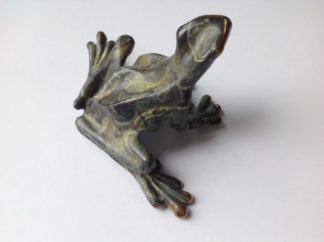 Bronze Sitting Frog