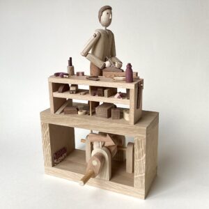 ‘Carpenter’ Wooden Automata