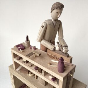‘Carpenter’ Wooden Automata