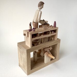 ‘Carpenter’ Wooden Automata