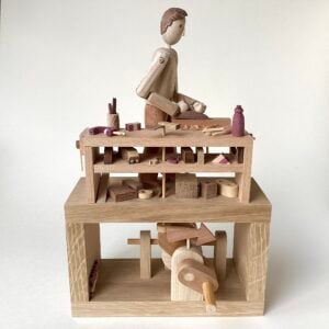 ‘Carpenter’ Wooden Automata