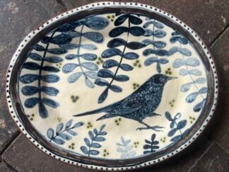 ‘Blackbird’ Oval Dish