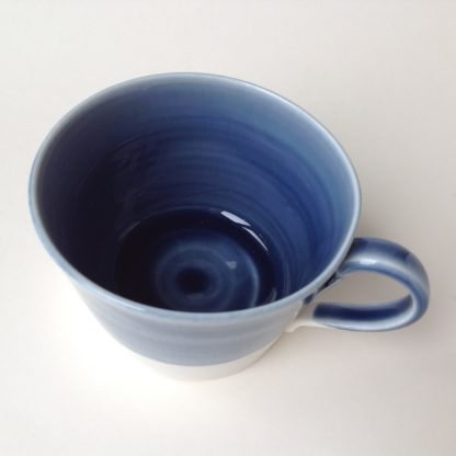 Blue Glazed Porcelain Cup