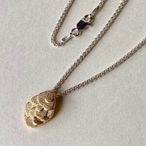 'Kimana Pendant'  Silver with Gold Plate