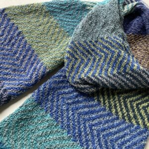 ‘St Ives Sparkle’ Scarf in Silk Marl