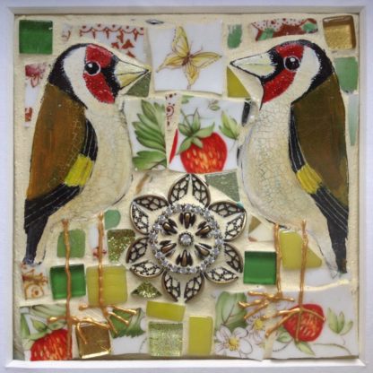 'Goldfinches and Strawberries'