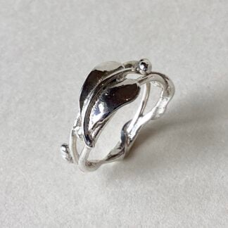 ‘Silver & Gold open work Ring'