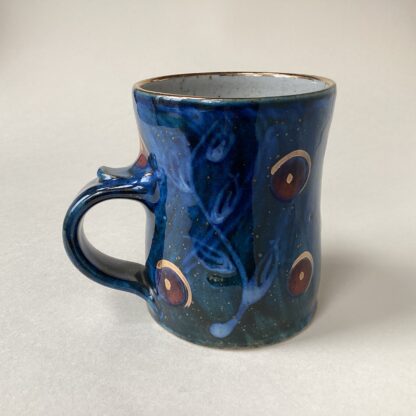 Small Mug with Gold Lustre Fish