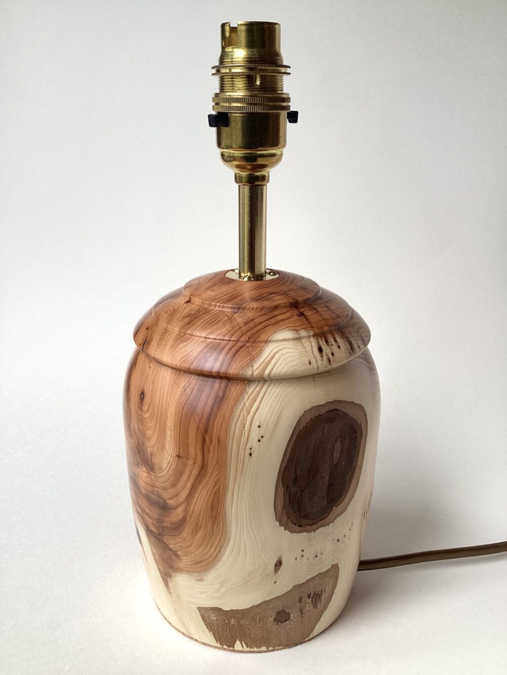 'Yew Lamp Base'