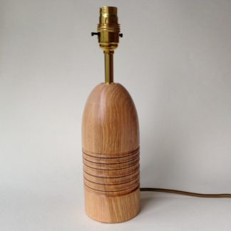 ‘Ribbed Ash Lamp’