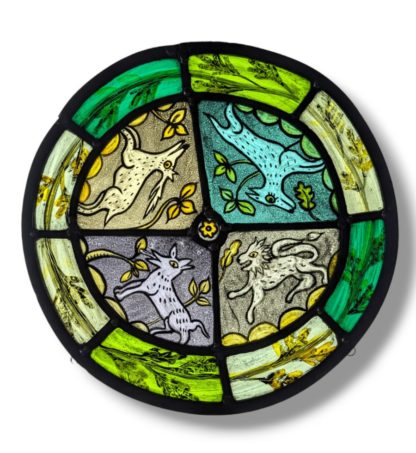 ‘The Chase’ Stained Glass