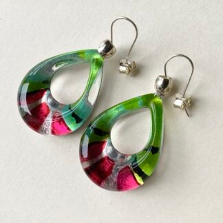 'Grapevine Shark Eye Earrings'