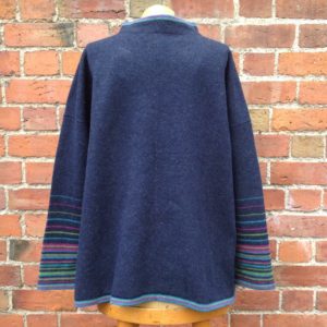 Indigo Stripy M-Cherry Sweater