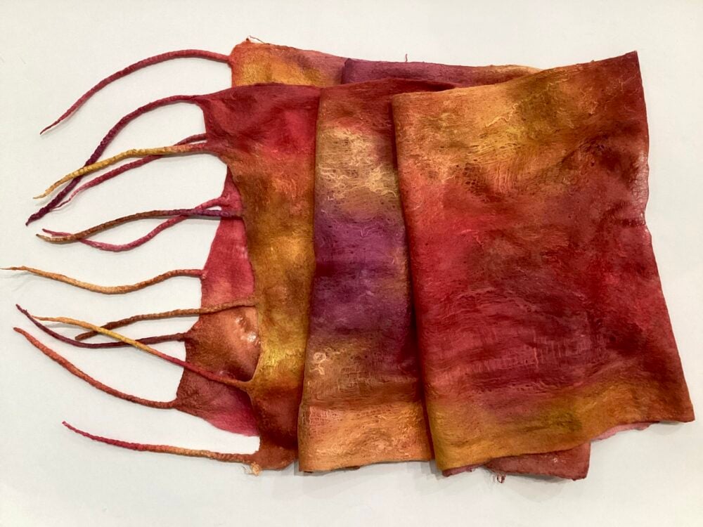 ‘Poppies’ Summer Scarf’