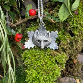 'Oak Fox Pendant'