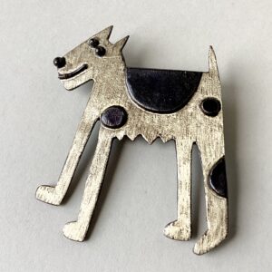 ‘Standing Dog’ Brooch