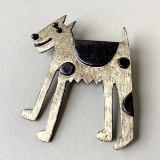‘Standing Dog’ Brooch