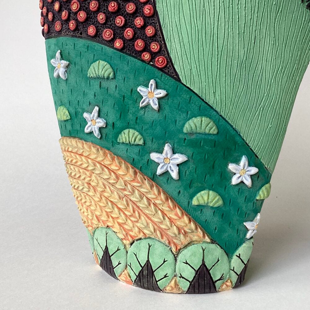 'Large Hare Landscape with Tree'