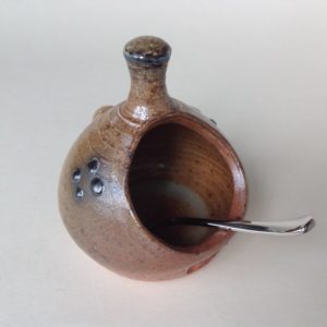 Salt Pot with Spoon