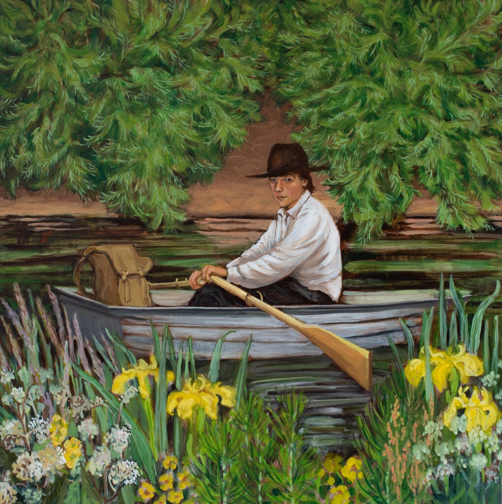 'Rowing Past'