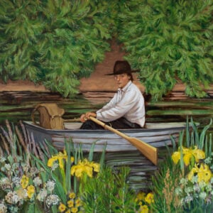 'Rowing Past'